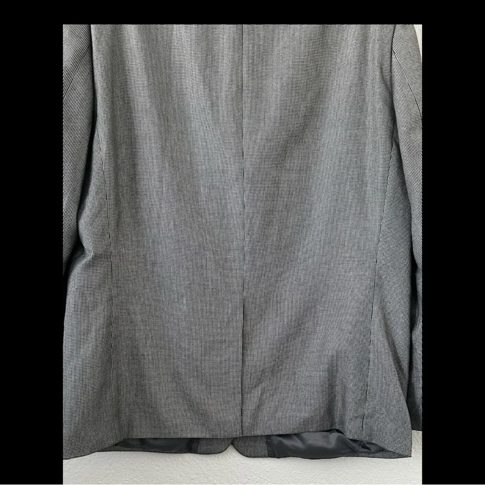 Men's Lauren Ralph Lauren Gray Houndstooth Blazer Jacket 46 R‎
